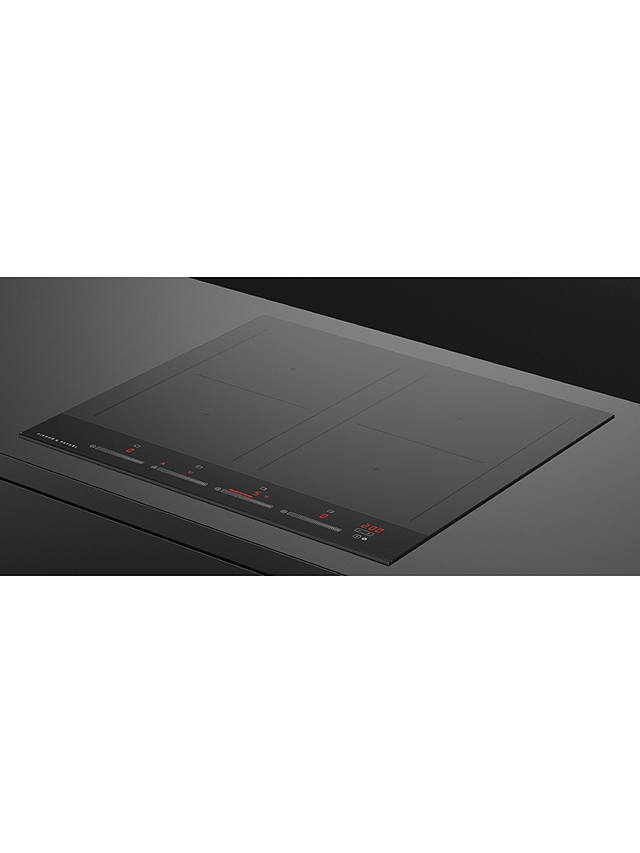 Buy Fisher & Paykel Series 9 Minimal Ci604DTB4 60cm Induction Hob, Black Glass Online at johnlewis.com