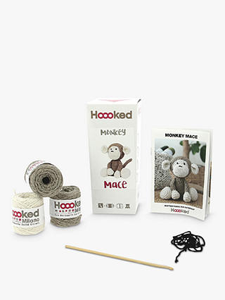 Hoooked Mace Monkey Crochet Kit