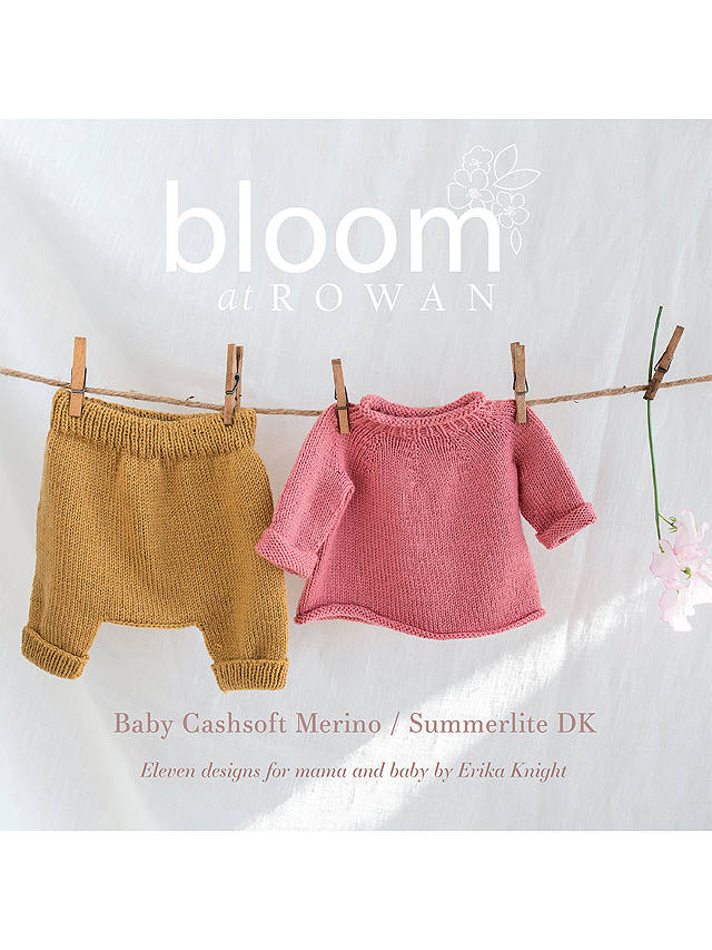 Rowan Bloom Baby Cashsoft Merino Knitting Pattern Book Two by Erika Knight