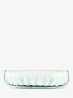LSA International Mia Recycled Glass Serving Bowl, 31cm, Green