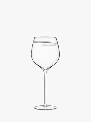 LSA International Verso Red Wine Glass, Set of 2, 750ml, Clear