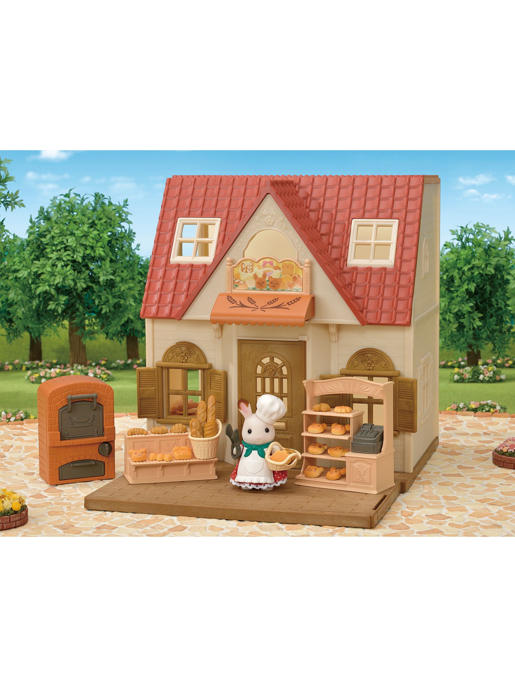 sylvanian families crepe shop