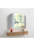 Yearn Wood Framed Overmantle Wall Mirror, 70 x 92cm