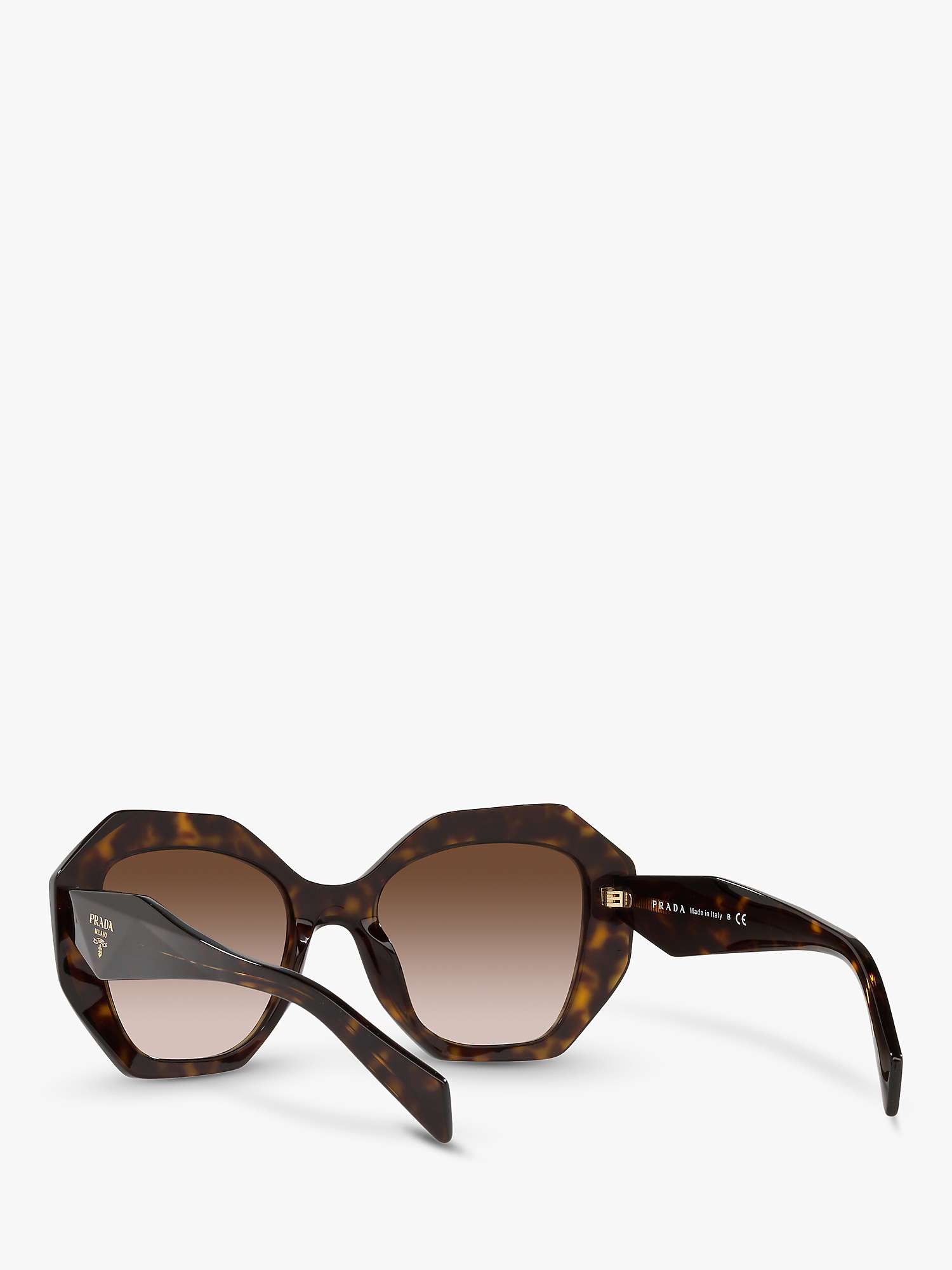 Buy Prada PR 16WS Women's Irregular Shaped Sunglasses Online at johnlewis.com