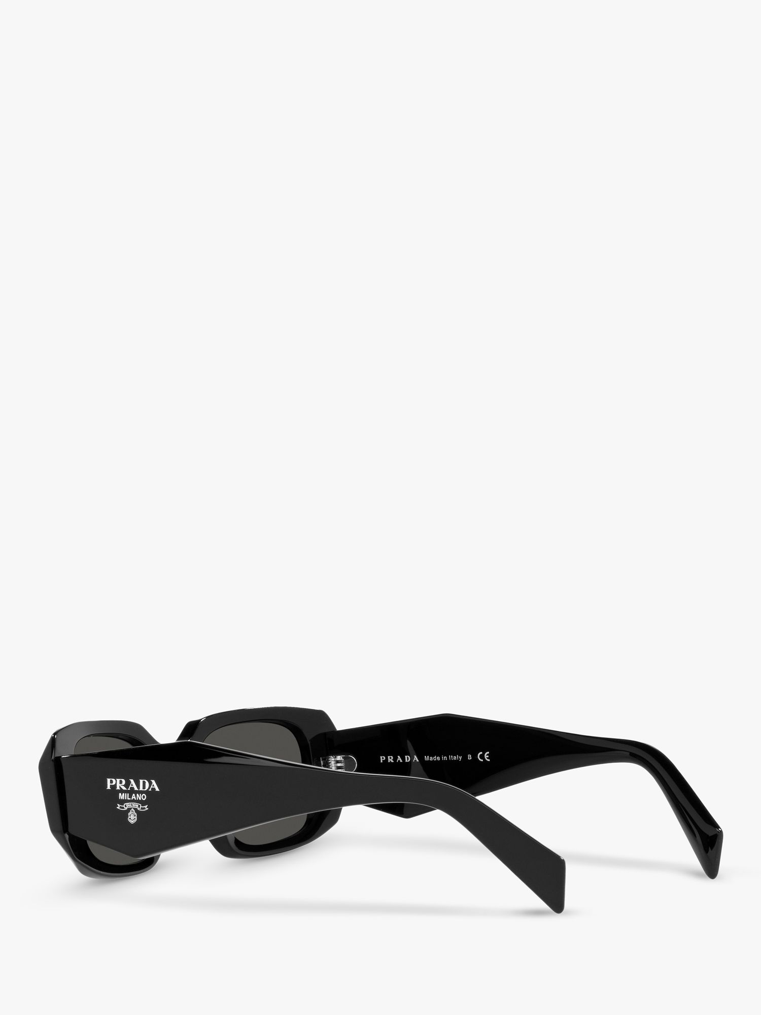 Prada PR 17WS Women's Square Sunglasses, Black