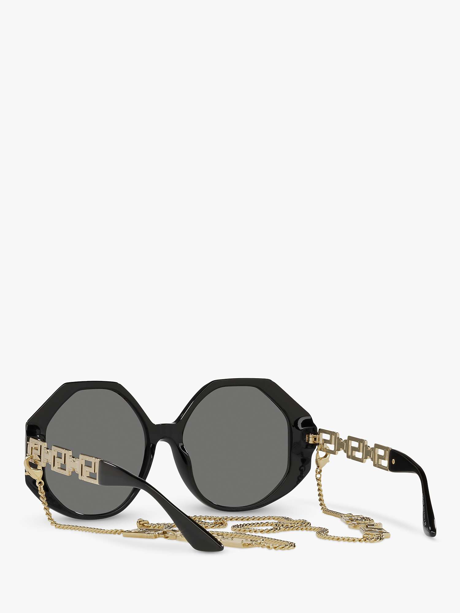Buy Versace VE4395 Women's Square Sunglasses Online at johnlewis.com