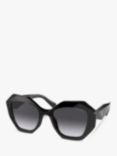 Prada PR 16WS Women's Irregular Shaped Sunglasses