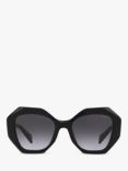 Prada PR 16WS Women's Irregular Shaped Sunglasses