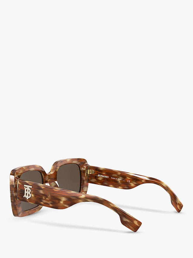 Burberry BE4327 Women's Square Sunglasses, Brown