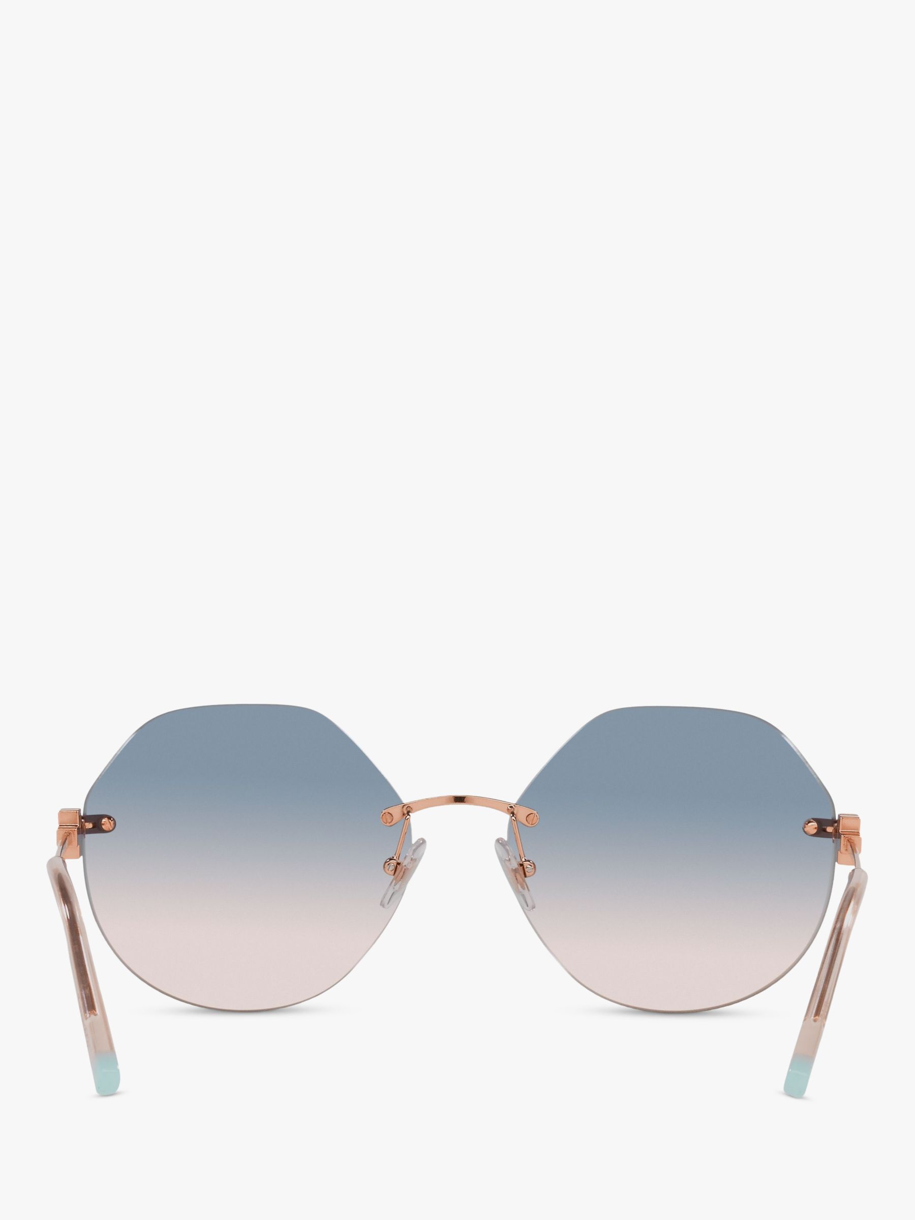 Tiffany & Co TF3077 Women's Irregular Sunglasses, Rubedo