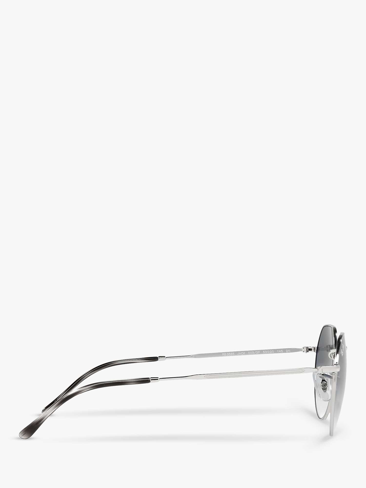 Buy Ray-Ban RB3565 Jack Unisex Metal Hexagonal Sunglasses Online at johnlewis.com