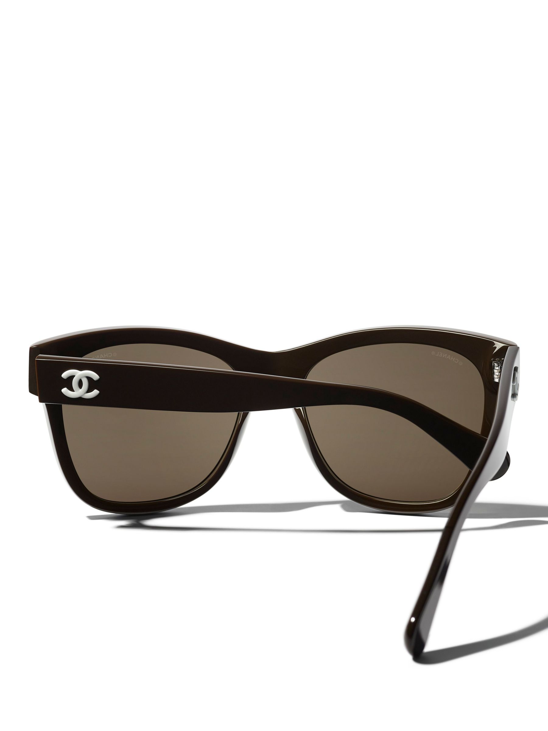 Sunglasses Chanel Brown in Metal - 32285049
