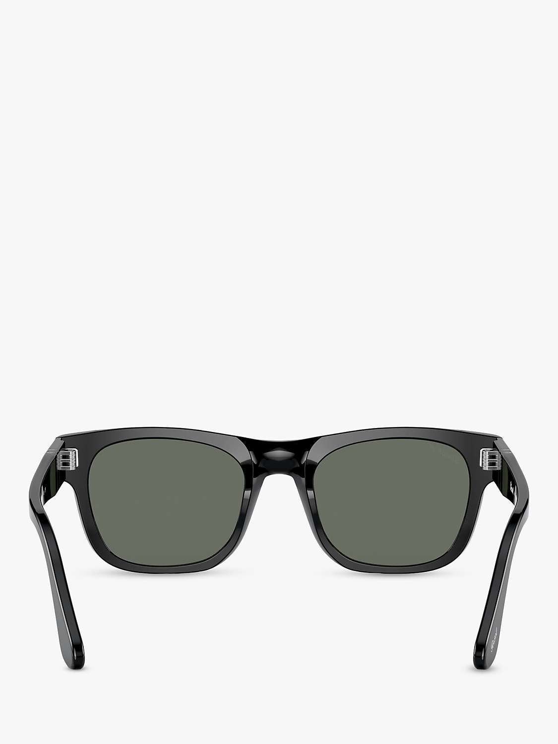 Buy Persol PO3269S Unisex Polarised D-Frame Sunglasses, Black/Grey Online at johnlewis.com