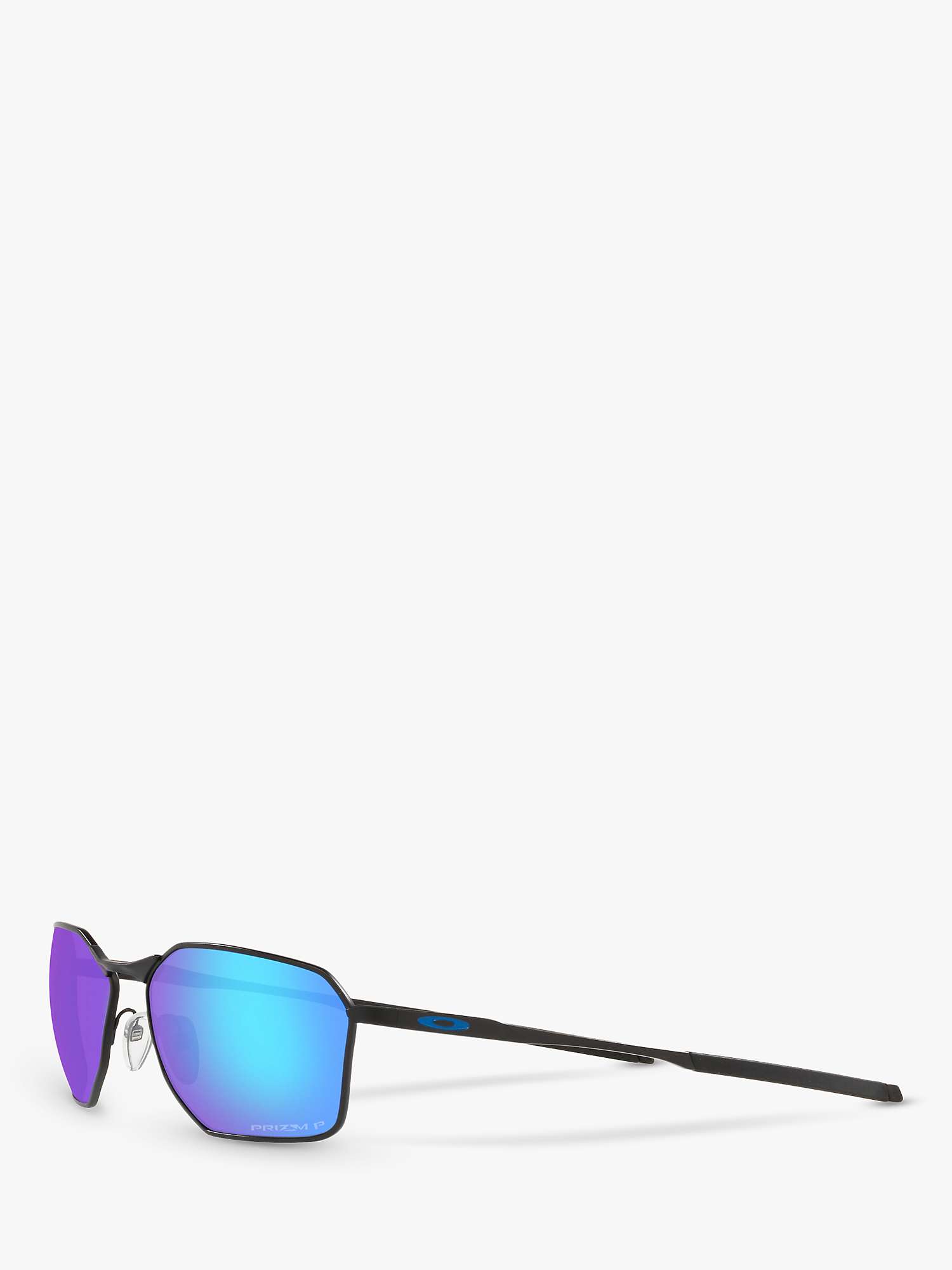Buy Oakley OO6047 Men's Savitar Prizm Polarised Rectangular Sunglasses Online at johnlewis.com