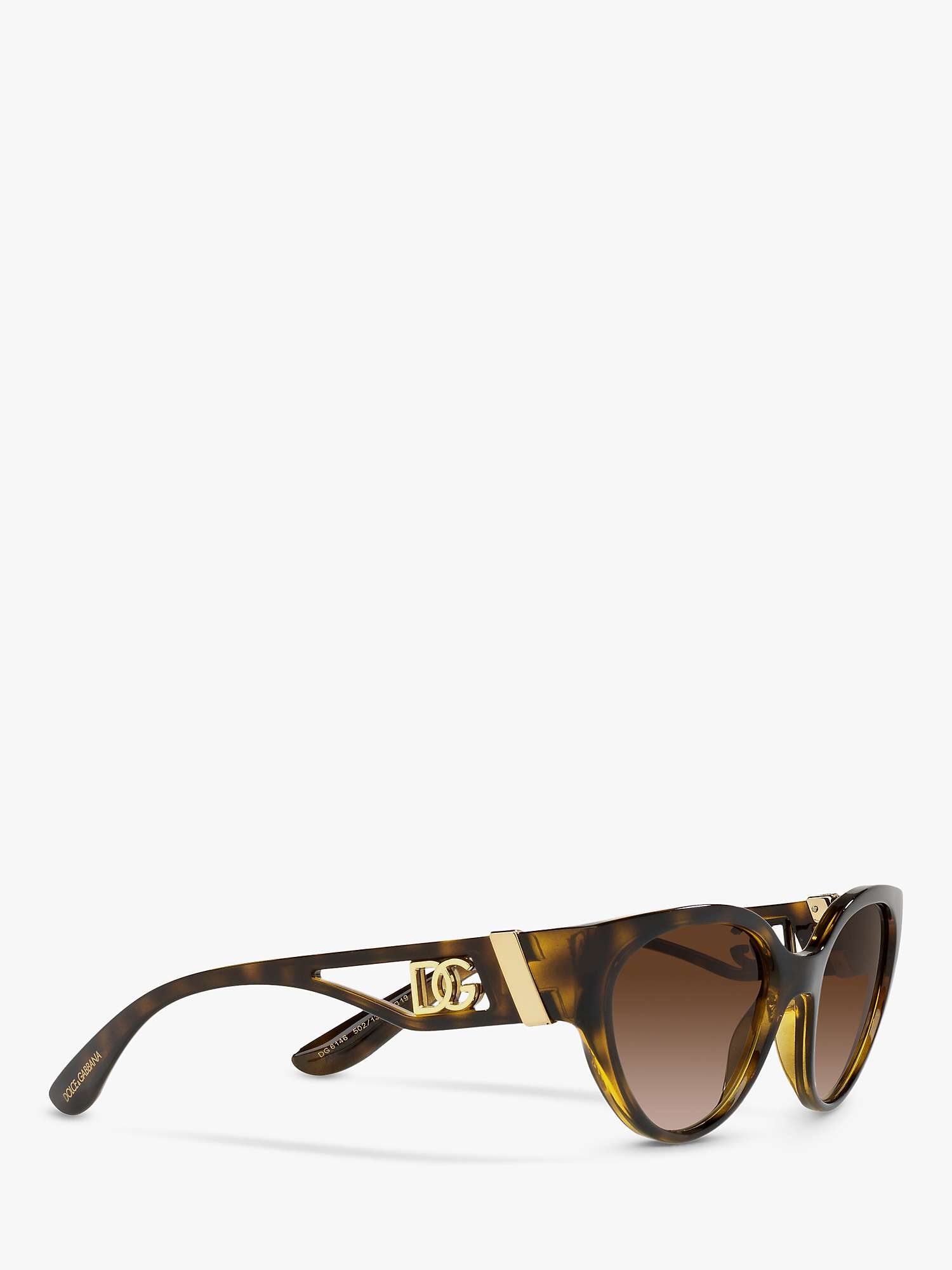 Buy Dolce & Gabbana DG6146 Women's Cat's Eye Sunglasses Online at johnlewis.com