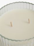 John Lewis Rose & Vanilla Multi Wick Scented Candle, 700g