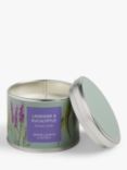 John Lewis & Partners Lavender & Eucalyptus Tin Scented Candle, 225g