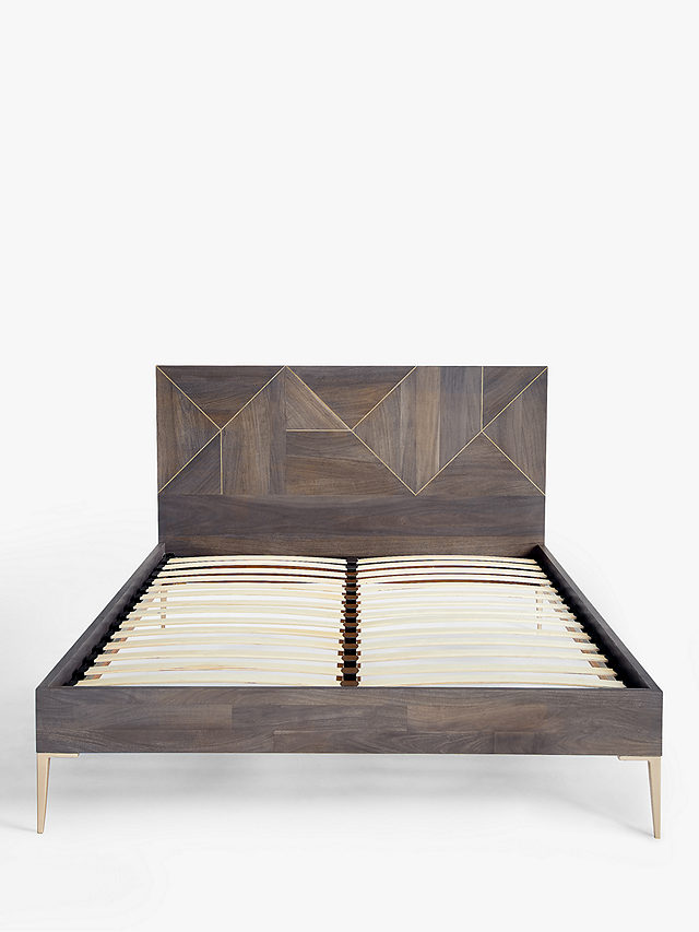 John Lewis + Swoon Mendel Bed Frame, King Size, Grey