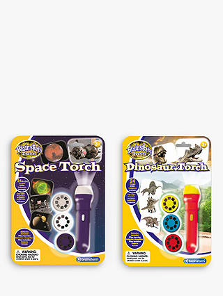 Brainstorm Space & Dinosaur Projector Torches