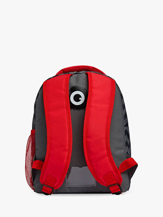 Tinc Kronk Monster Children's Backpack, Black/Red