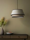 ANYDAY John Lewis & Partners Two-Tier Ceiling Light, Natural