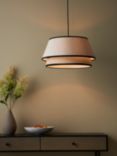 John Lewis ANYDAY Two-Tier Ceiling Light, Natural