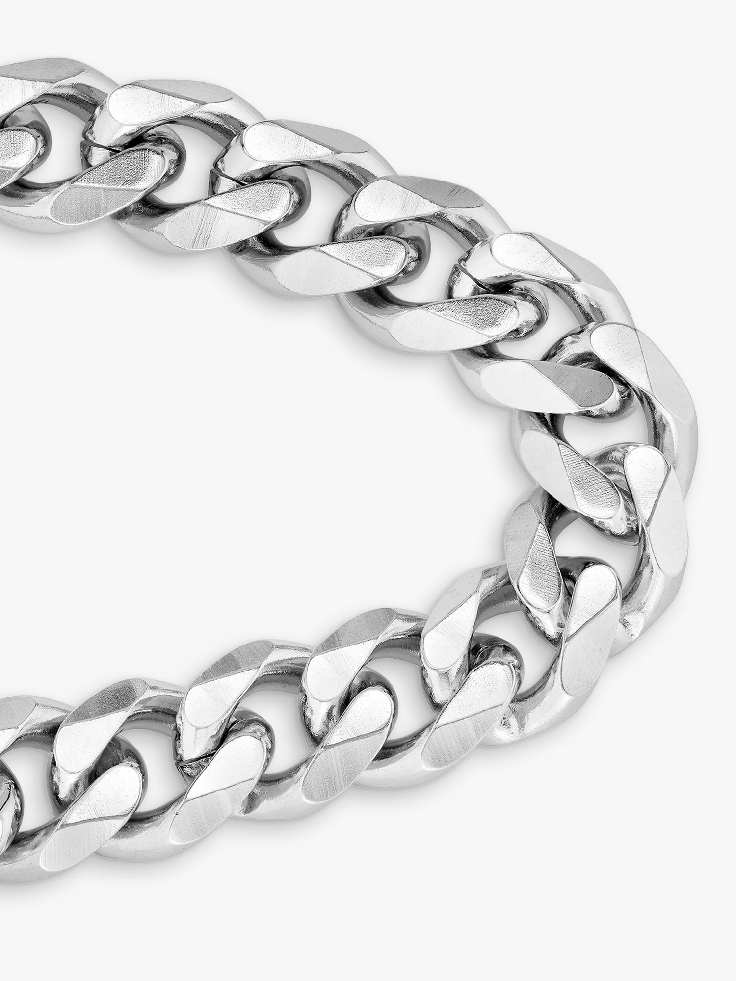 Buy BOSS Men's Curb Chain Bracelet Online at johnlewis.com