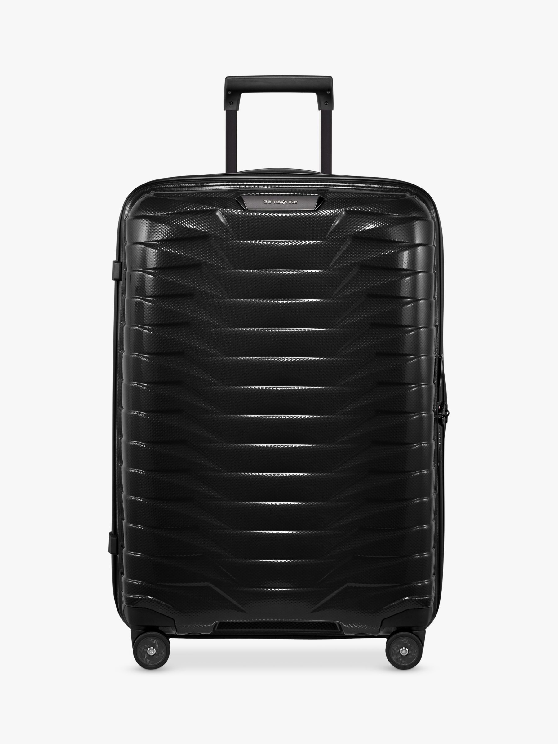 Samsonite Proxis 4-Wheel 69cm Medium Suitcase, Black