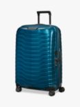 Samsonite Proxis 4-Wheel 69cm Medium Suitcase, Petrol Blue