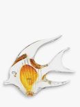 Svaja Annie Angel Fish Ornament, Luxe Amber