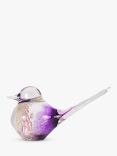 Svaja Basil Bird Ornament, Luxe Violet