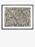 Jackson Pollock - 'Number 1, 1950 Lavender Mist' Framed Print & Mount, 79 x 99cm, Multi