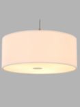 John Lewis & Partners Micropleated Diffuser Ceiling Light, White