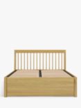 John Lewis Spindle Storage Bed Frame, King Size, Oak