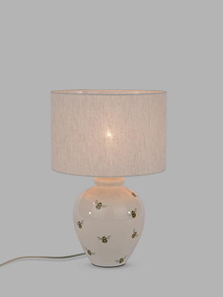 John Lewis Bee Ceramic Table Lamp, Natural