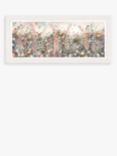 Jane Morgan - Pink Meadow Framed Print & Mount, 57.5 x 112.5cm, Pink/Multi
