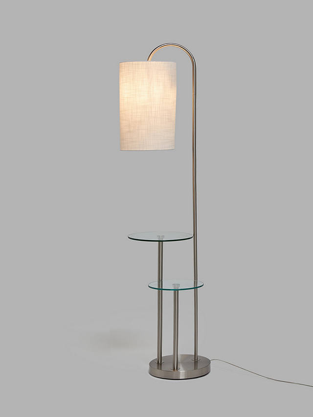 John Lewis Partners Duo Shelf Floor, Duo Side Table Floor Lamp