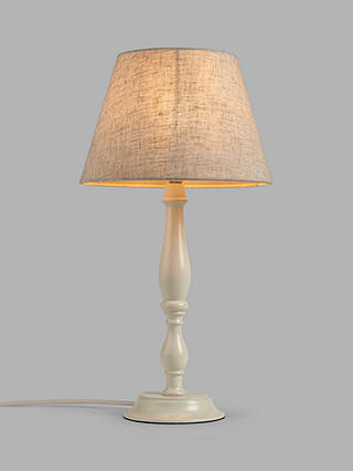 Partners Candlestick Table Lamp White, Candlestick Lamp Lampshade