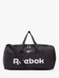 Reebok Active Core Medium Grip Duffel Bag, Black