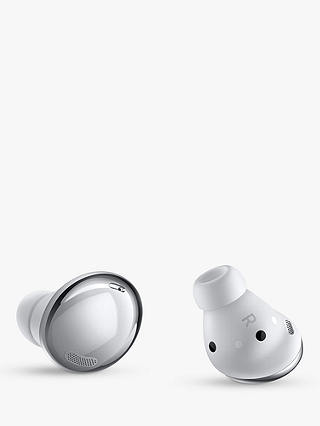 Samsung Galaxy Buds Pro with Qi-Compatible Wireless Charging, Phantom Silver