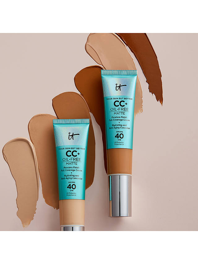 IT Cosmetics Your Skin But Better CC+ Cream Oil-Free with SPF 40, Fair 4