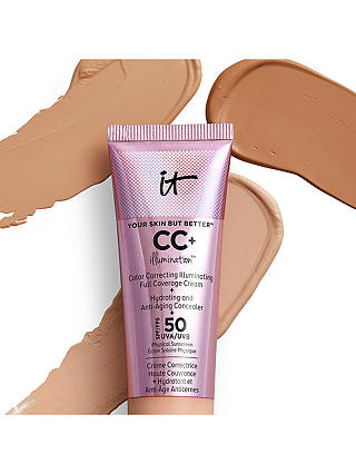 IT Cosmetics Your Skin But Better CC+ Cream Illumination with SPF 50, Rich Honey 5