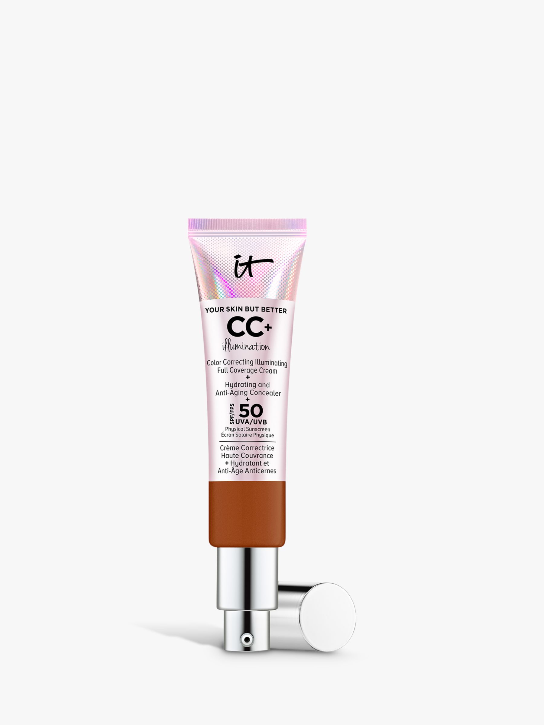 IT Cosmetics Your Skin But Better CC+ Cream Illumination with SPF 50, Rich Honey 1