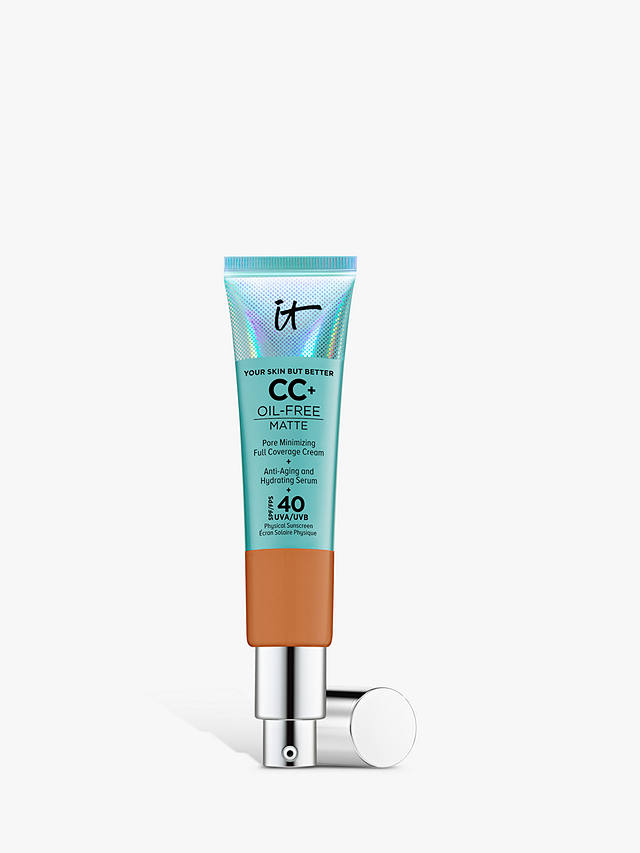 IT Cosmetics Your Skin But Better CC+ Cream Oil-Free with SPF 40, Rich 1