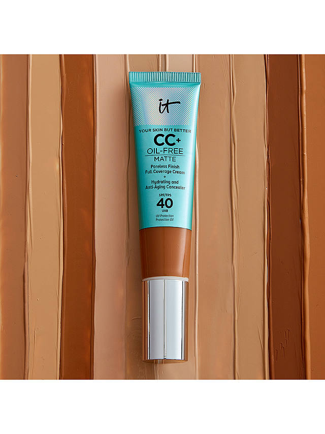 IT Cosmetics Your Skin But Better CC+ Cream Oil-Free with SPF 40, Rich 5