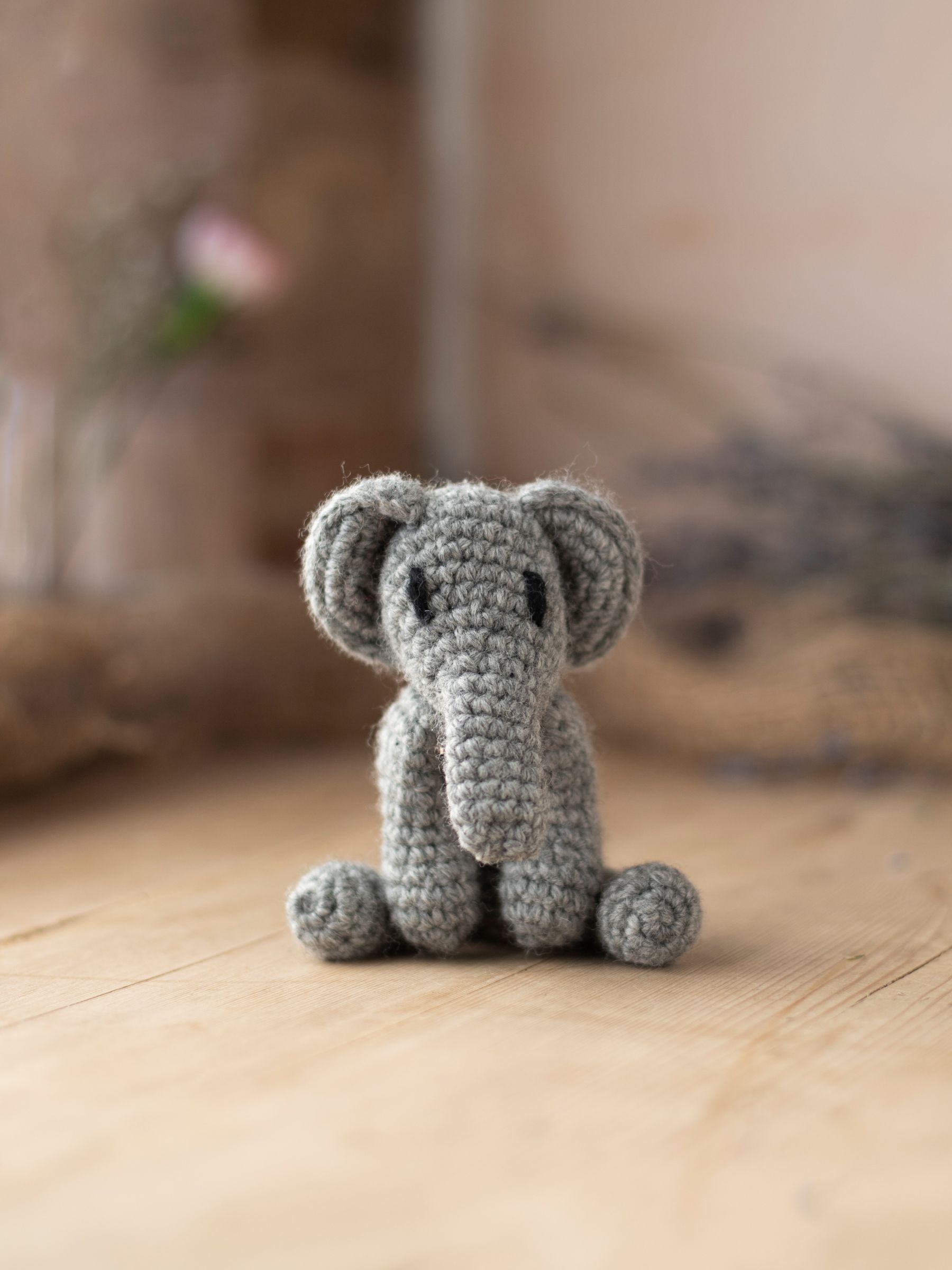 Toft Crochet MINI Kit Bridget the Elephant Mini DIY Amigurumi DIY