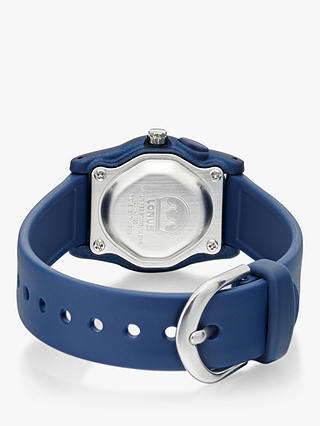 Lorus Children's Silicone Strap Watch, Blue/White