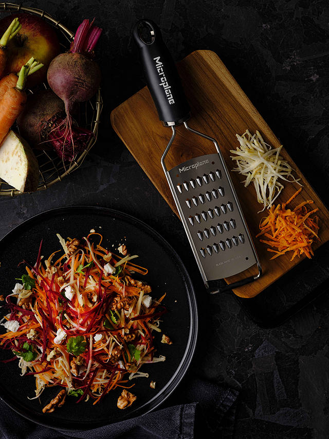 Microplane Gourmet Stainless Steel Non-Slip Julienne Grater