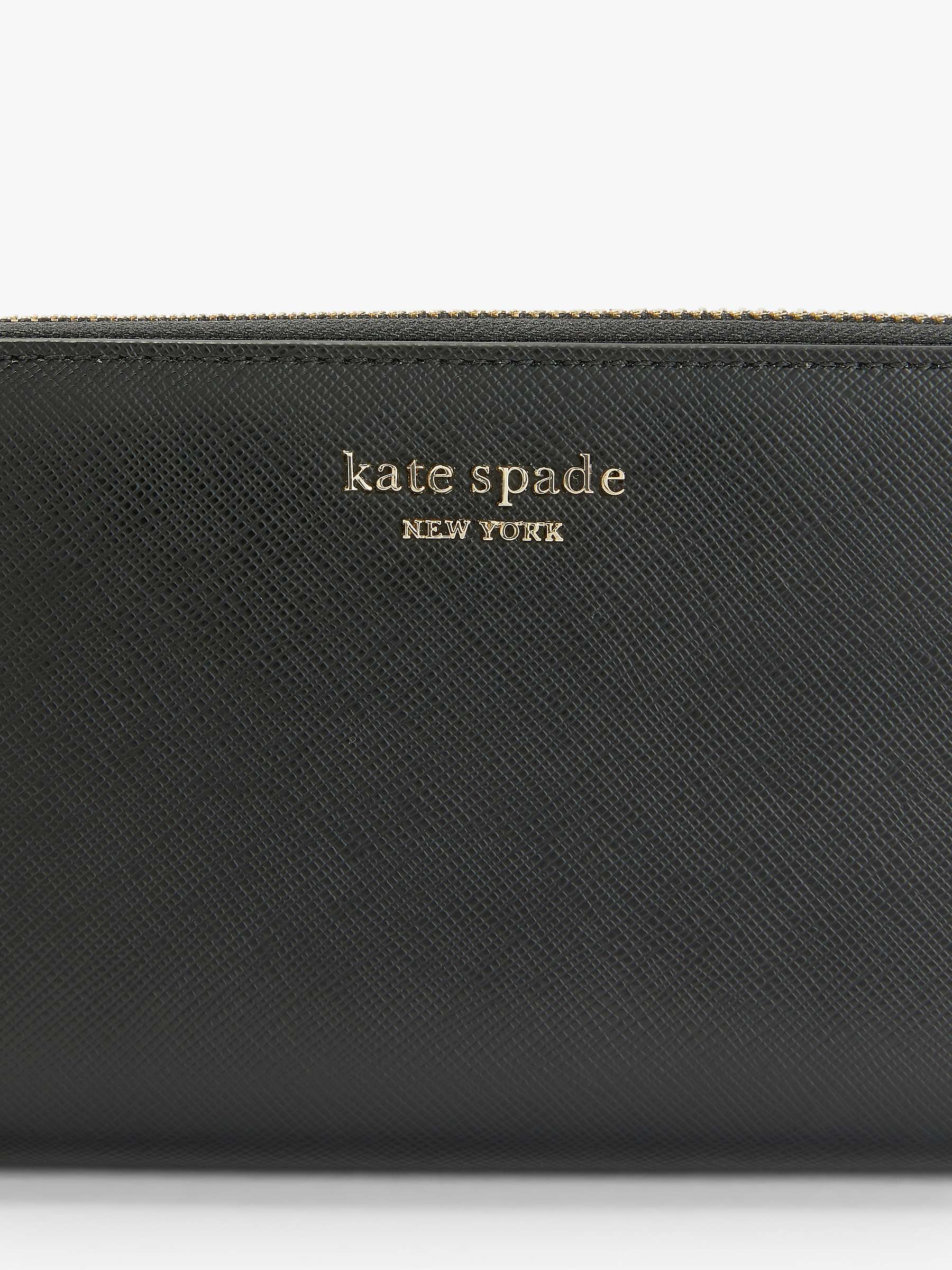 Buy kate spade new york Spencer Leather Zip Around Continental Purse Online at johnlewis.com