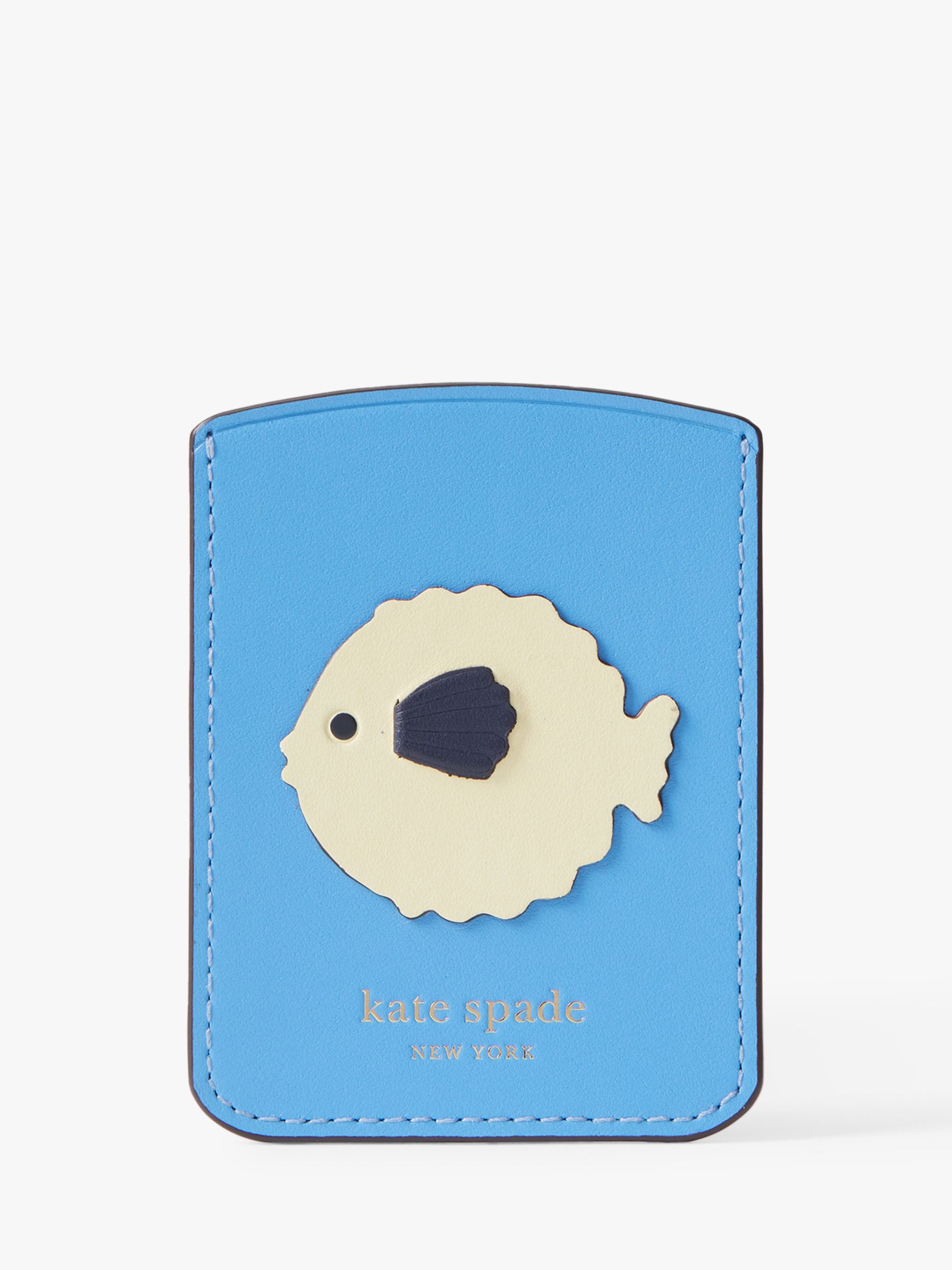 kate spade new york Puffer Fish Phone Sticker Pocket